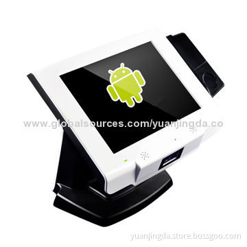Cheap Touchscreen Android POS Terminal with i-Button and 2D Barcode Scanner